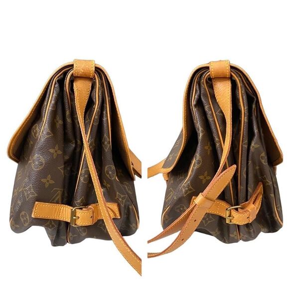 Louis Vuitton Monogram Saumur 35 Shoulder/Crossbody Bag 💼 AR0932 - Picture 15 of 17
